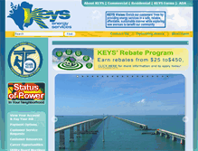 Tablet Screenshot of keysenergy.com